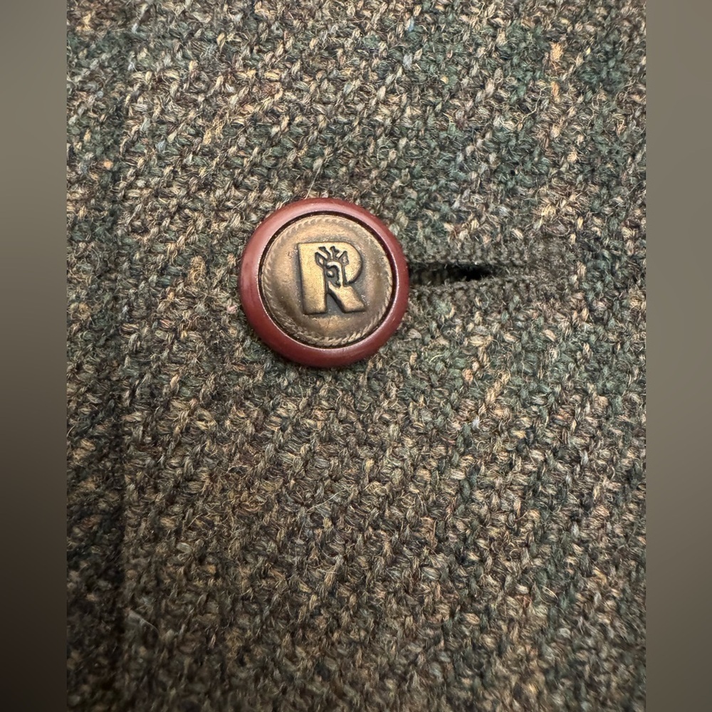 Rascher Sportswear Wool & Suede Shooting Vest, sz XXL - Picture 3 of 15